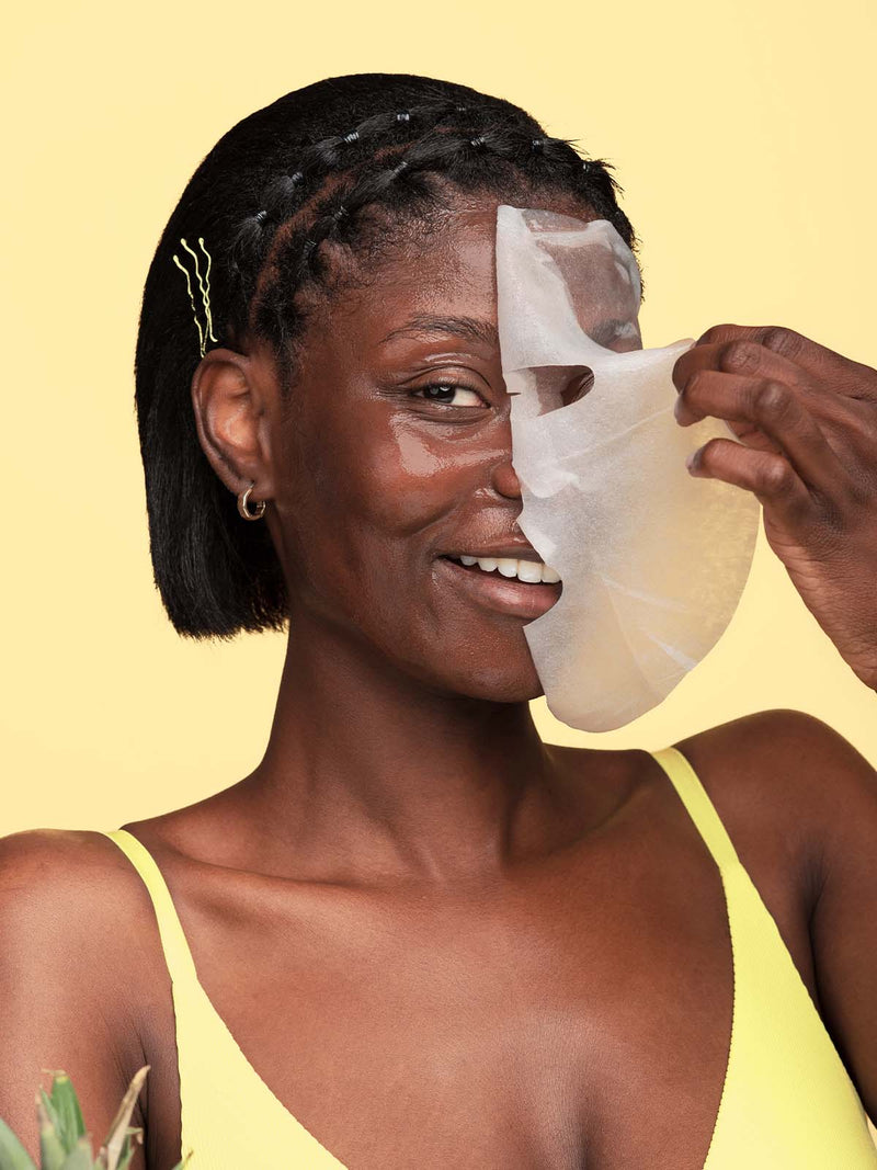 Fruit Enzyme Pineapple Glow Face Sheet Mask