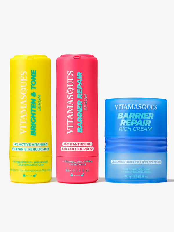 Vitamin C Serum & Barrier Repair Duo Skincare Set