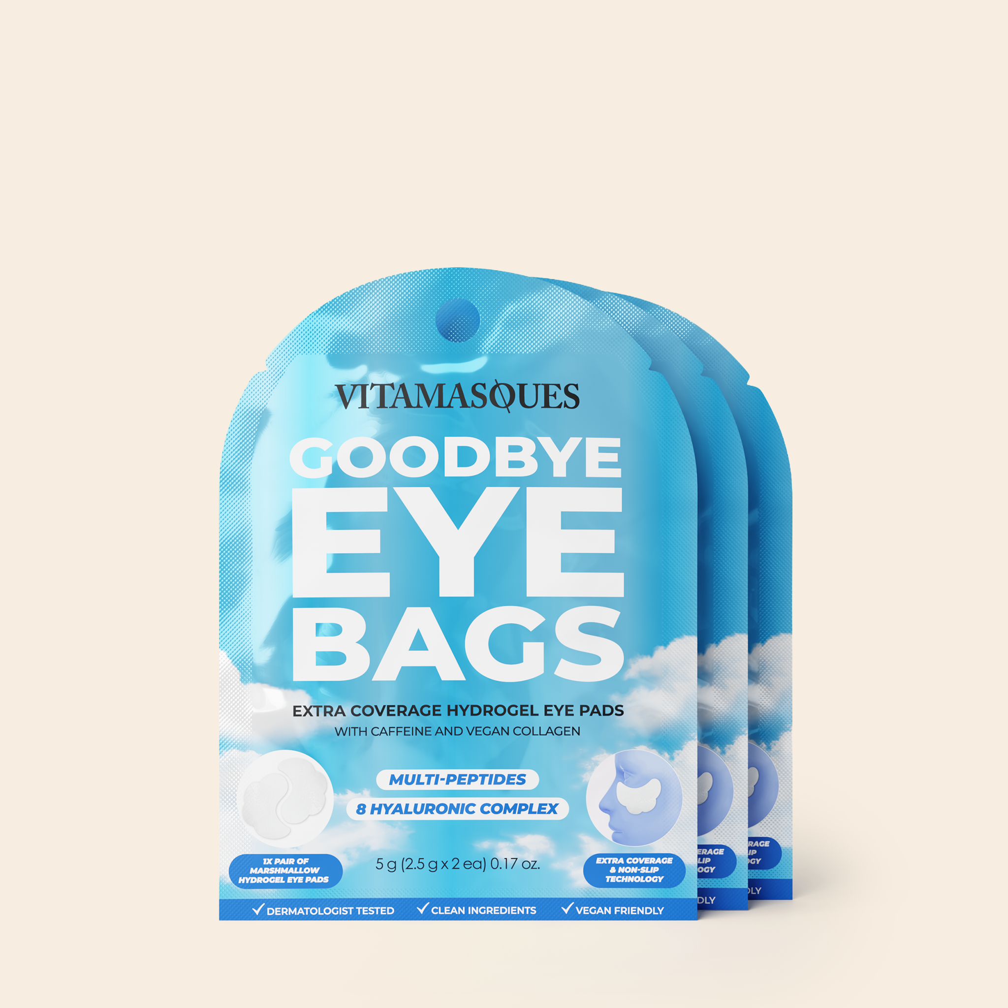 Goodbye Eye Bags XL Hydrogel Eye Pads