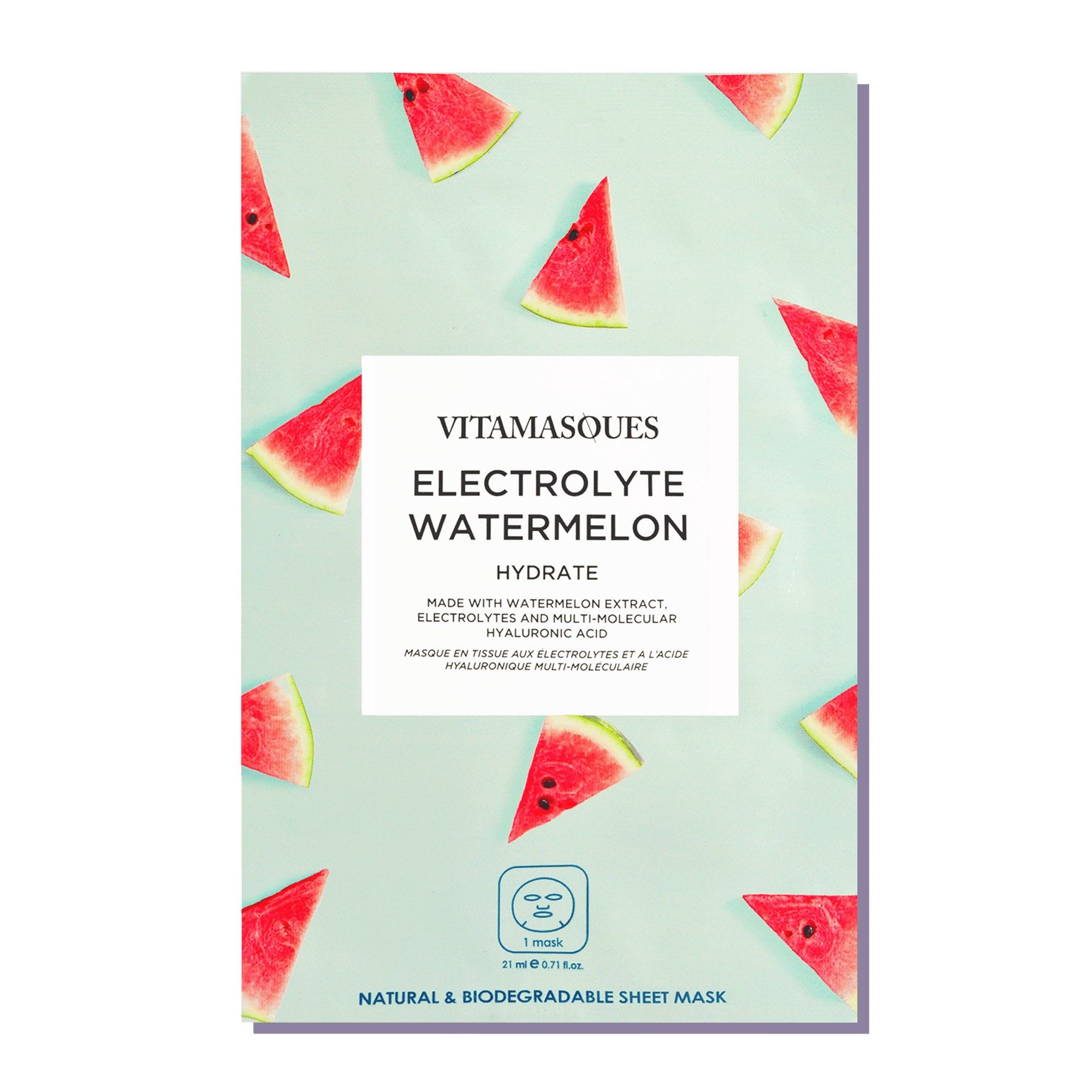 Electrolyte Watermelon Face Sheet Mask - Vitamasques