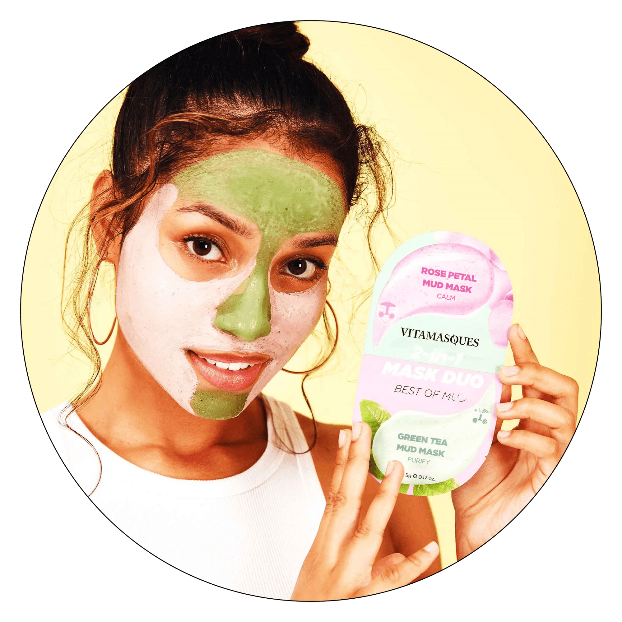 2-in-1 Mask Duo: Best Of Mud Mask - Vitamasques