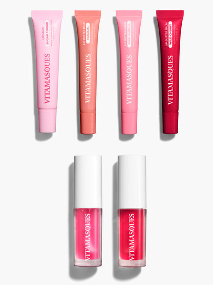 Complete Lips (Lip Oils, Butter Balms & Overnight Mask) Set