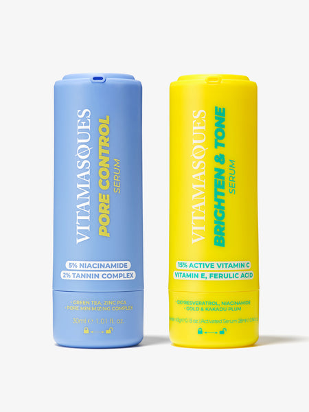 Vitamin C & Niacinamide Serums for Radiant Skin, Balanced