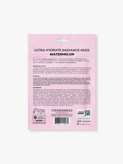 Ultra Hydrate Watermelon Face Pads