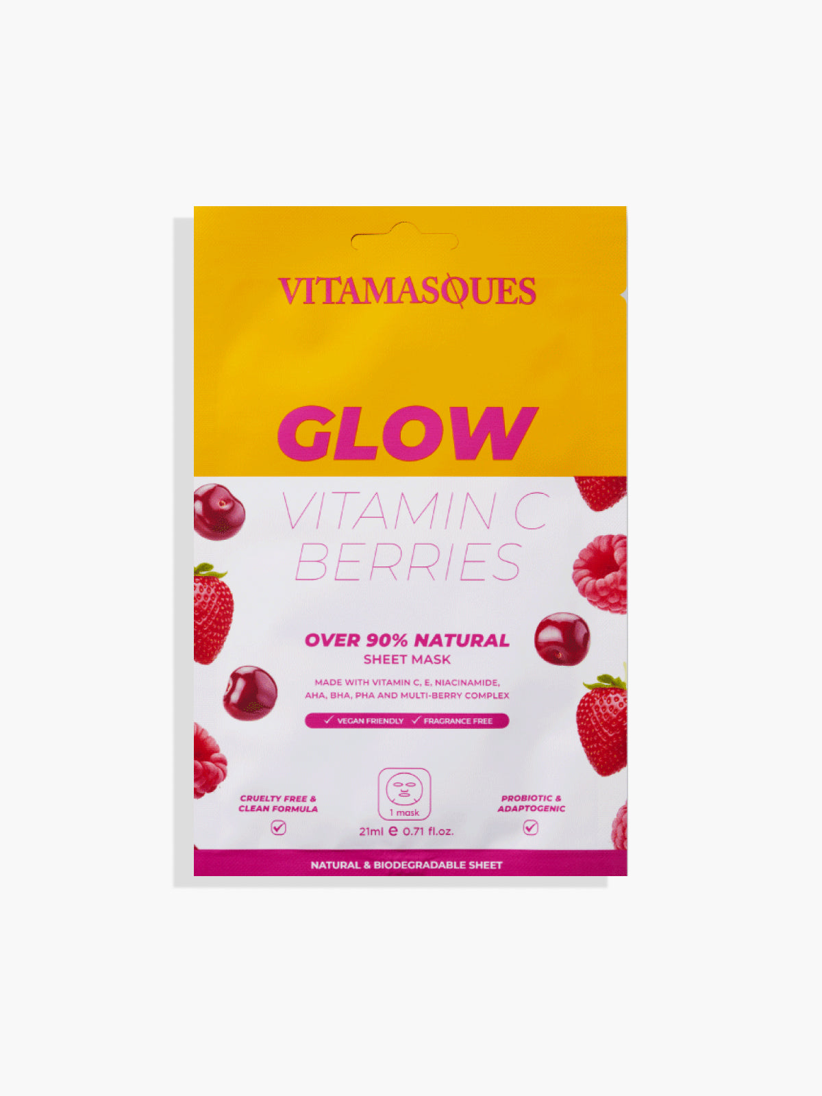Glow Vitamin C Berries Face Sheet Mask
