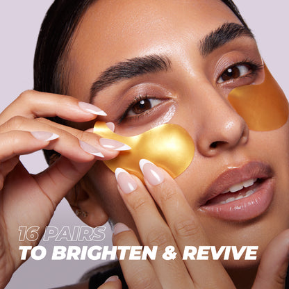 Dark Circle & De-Puff Golden Hydrogel Eye Pads Jar