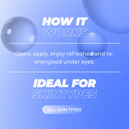 Dark Circle & De-Puff Golden Hydrogel Eye Pads Jar