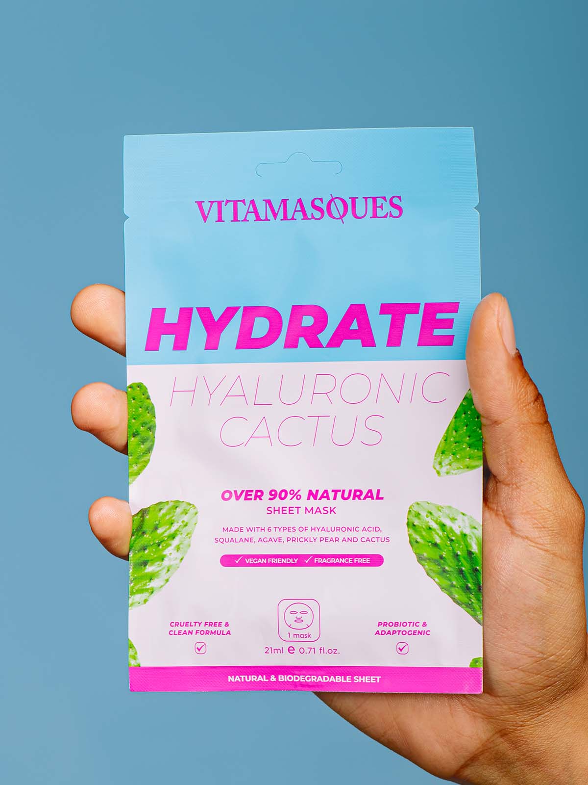 prickly pear cactus face mask Cactus & Hyaluronic Acid Face Mask