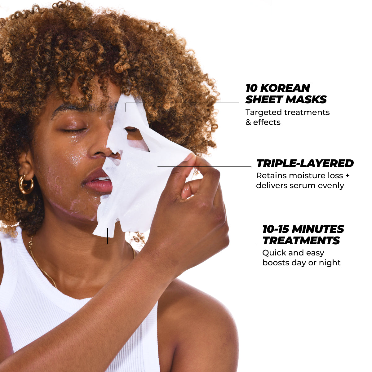 Korean Face Sheet Mask Box