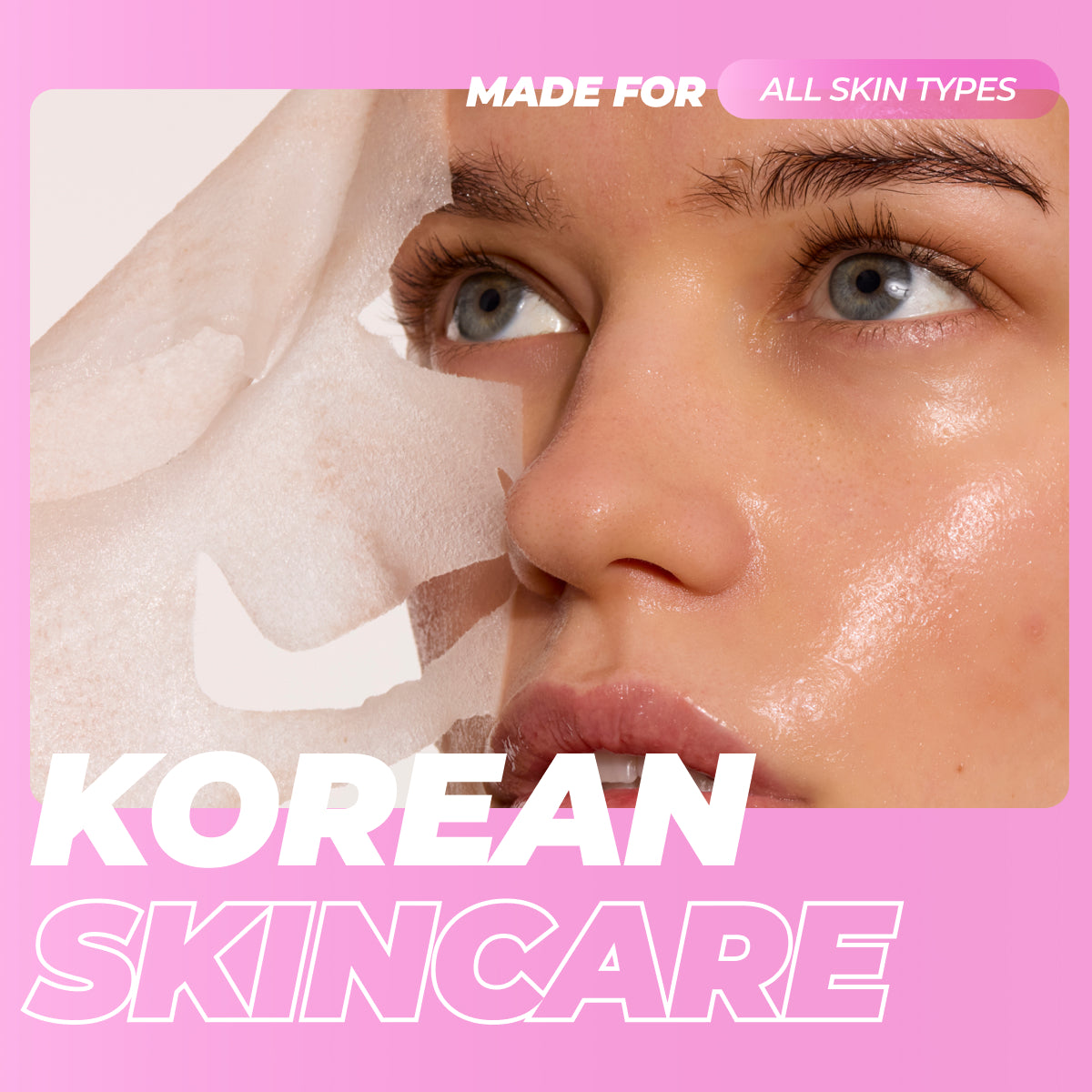 Korean Face Sheet Mask Box