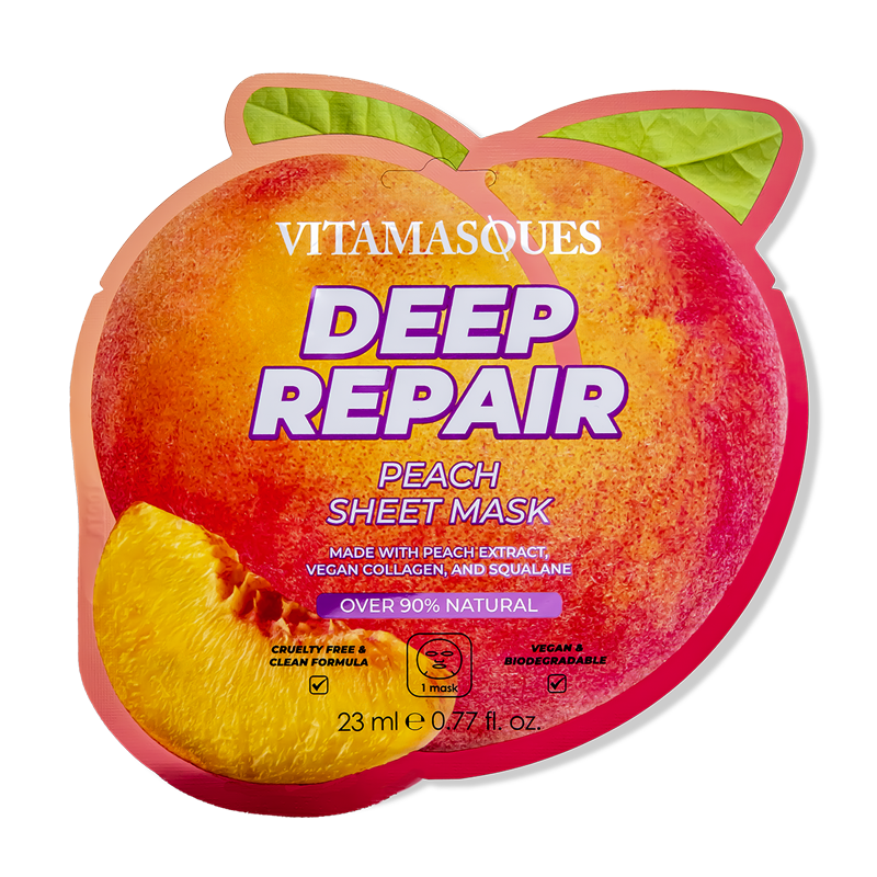 Deep Repair Peach Face Sheet Mask