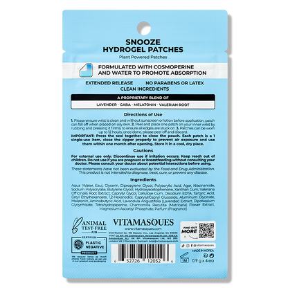 Snooze Wellness - Hydrogel Sleep Patches