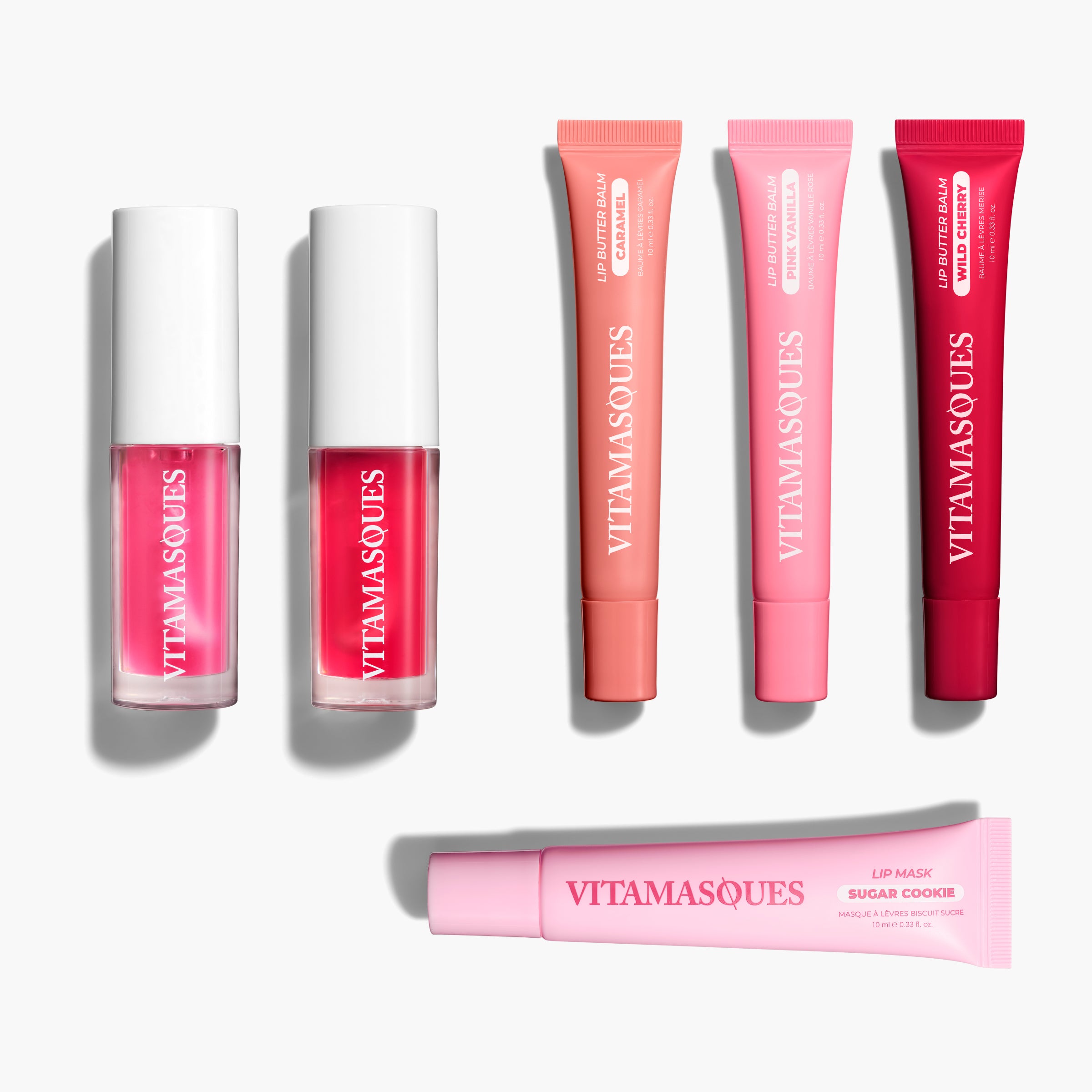 Complete Lips (Lip Oils, Butter Balms & Overnight Mask) Set