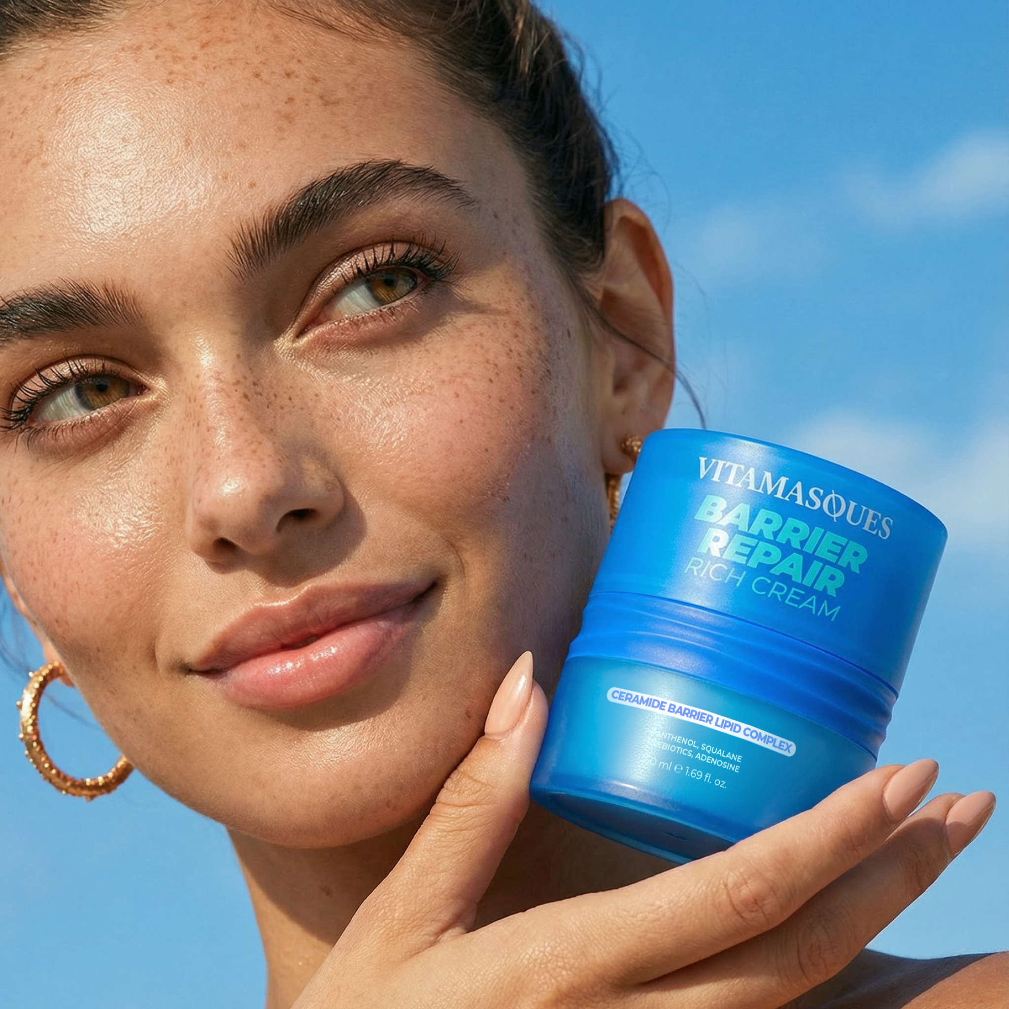 Ceramide Face Moisturizer for Barrier Repair | Vitamasques