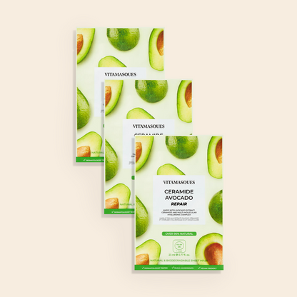Ceramide Avocado Repair Face Sheet Mask