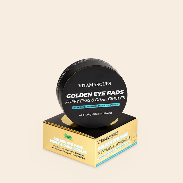 Dark Circle & De-Puff Golden Hydrogel Eye Pads Jar