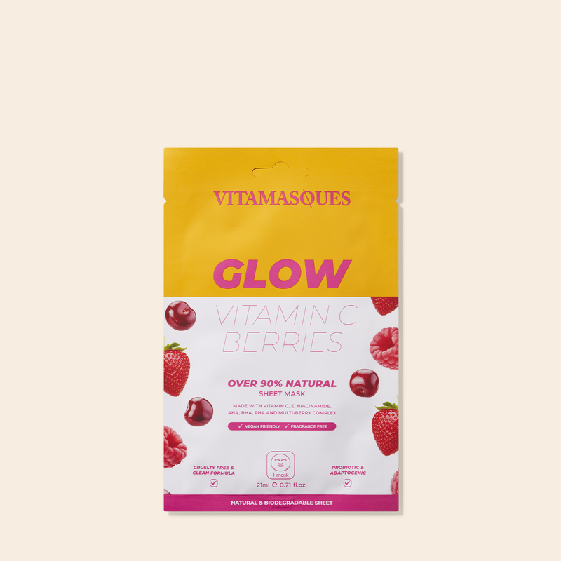 Glow Vitamin C Berries Face Sheet Mask