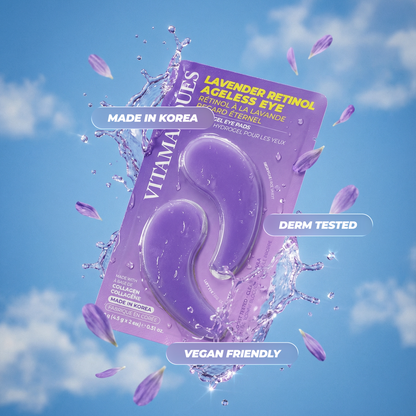 Lavender Retinol Ageless Eye Hydrogel Eye Pads