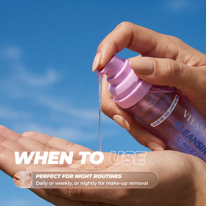 Cleansing Oil – Oil to Milk Cleanser