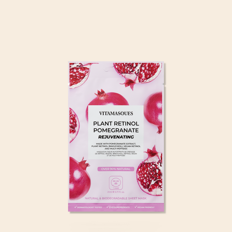 Retinol Pomegranate Face Sheet Mask