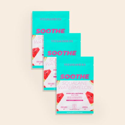 Soothe Squalane Watermelon Soothe Face Sheet Mask