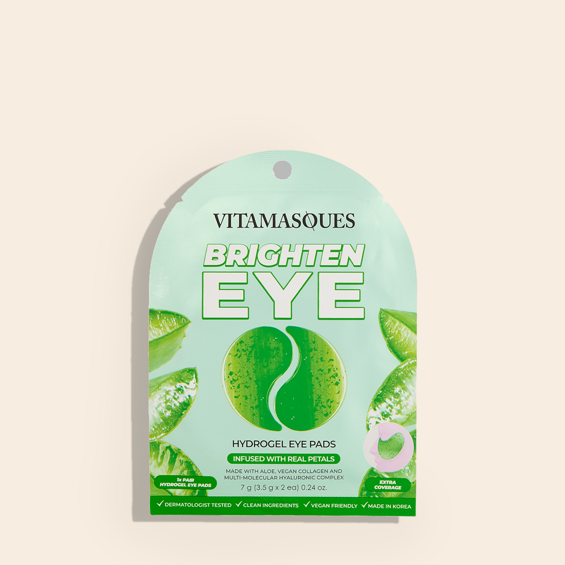 Brighten Eye XL Hydrogel Eye Pads – Vitamasques