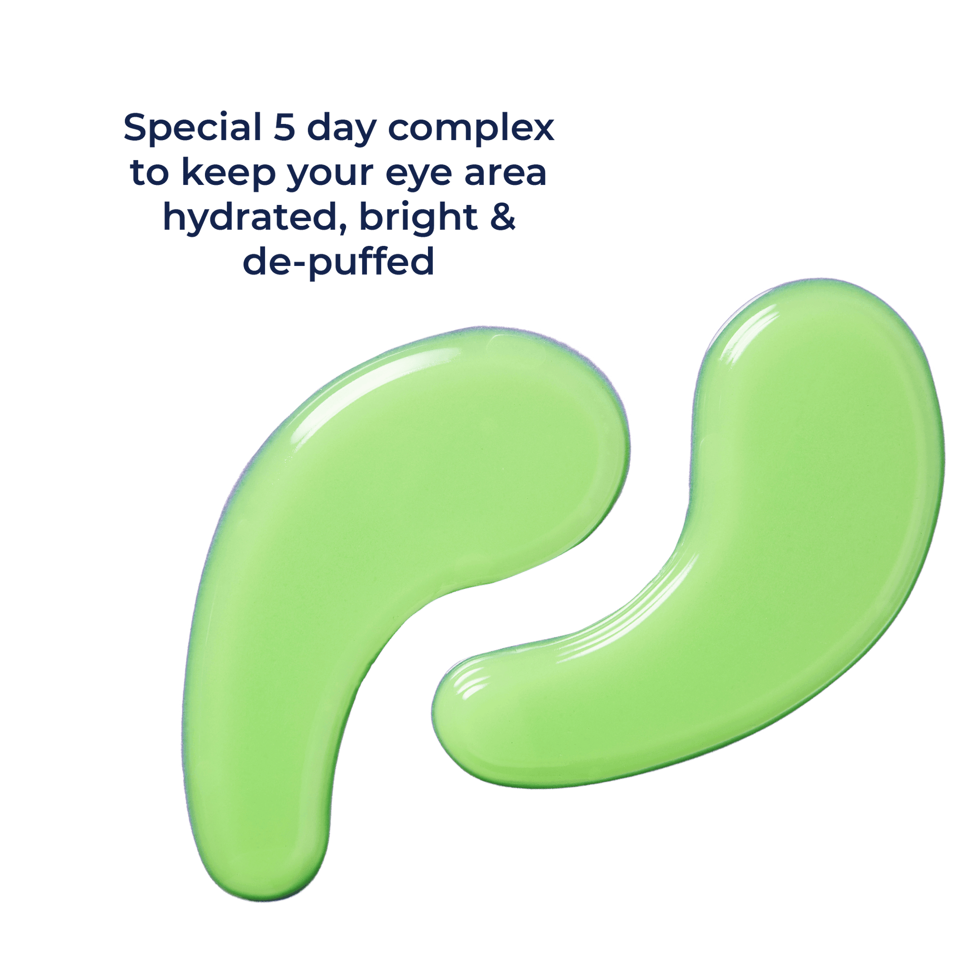 Bright Eye Green Caffeine Hydrogel Eye Pads - Vitamasques