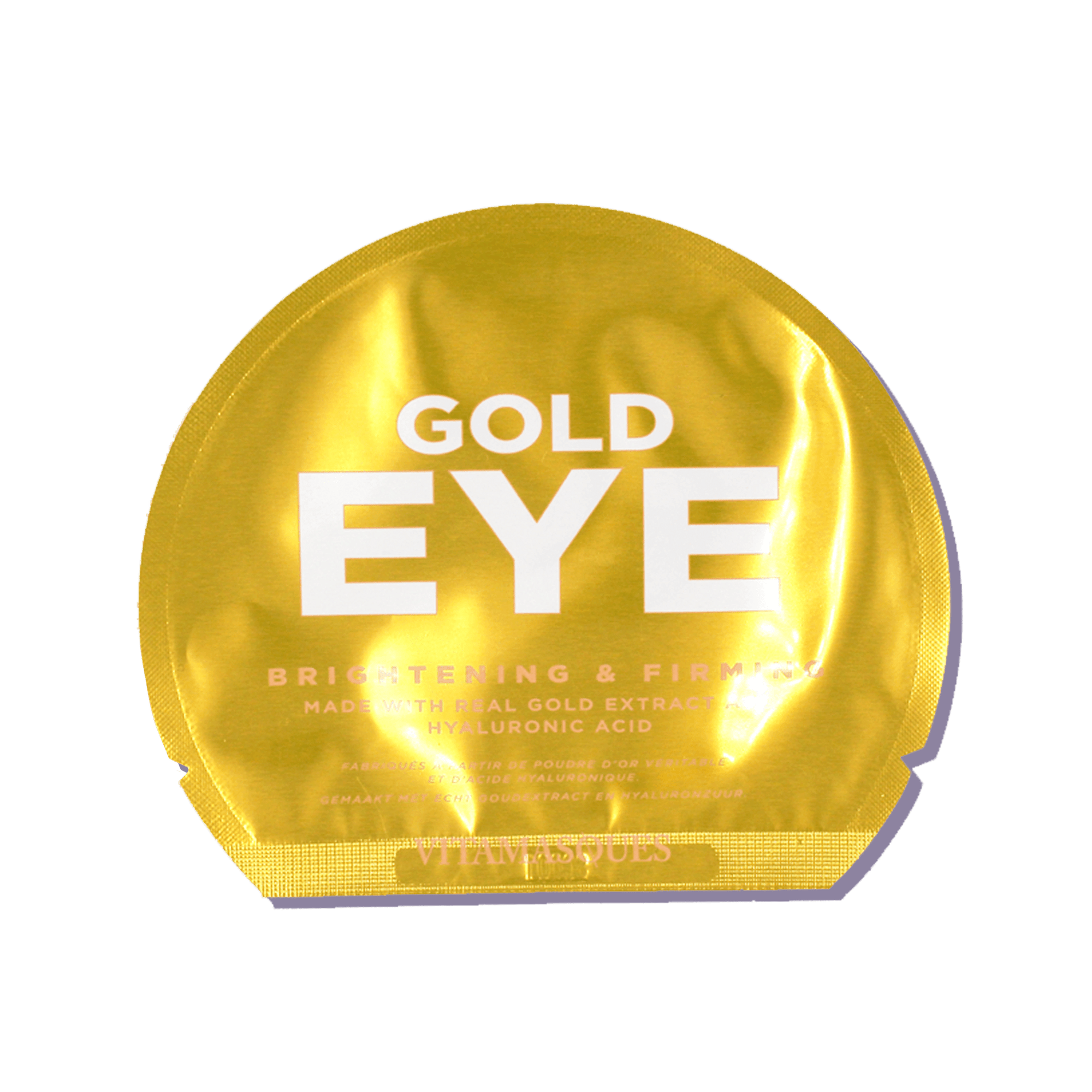 Gold Eye Pads - Vitamasques