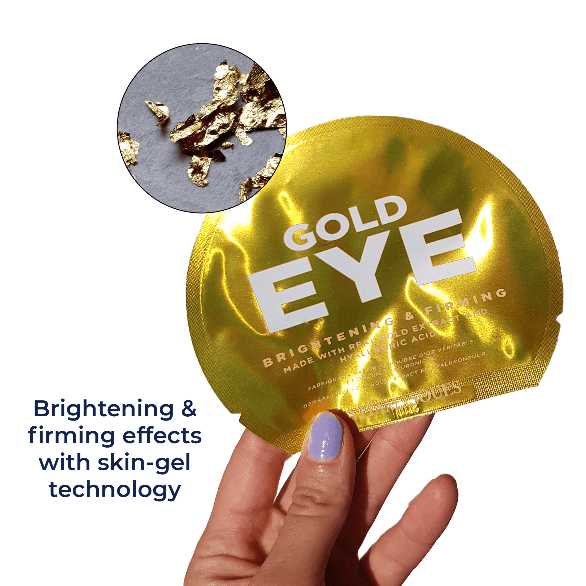 Gold Eye Pads - Vitamasques