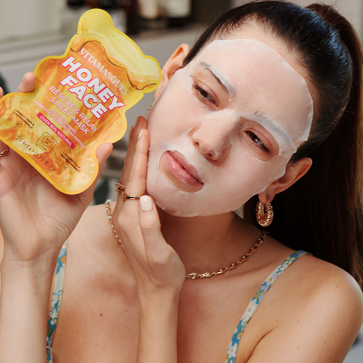Honey Face Rescue & Relax Sheet Mask