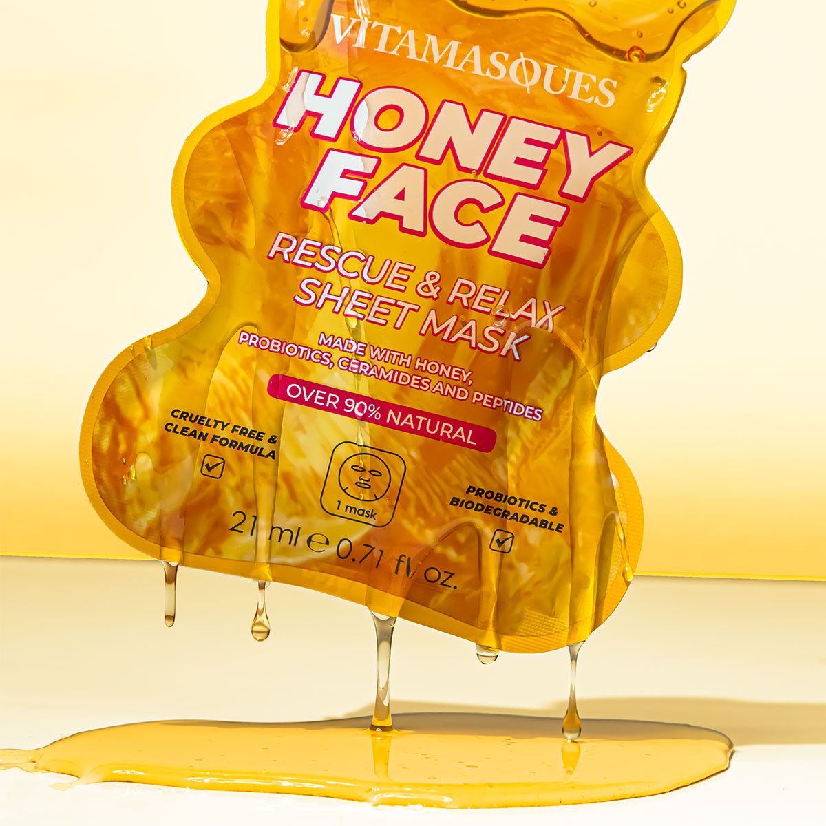 Honey Face Rescue & Relax Sheet Mask