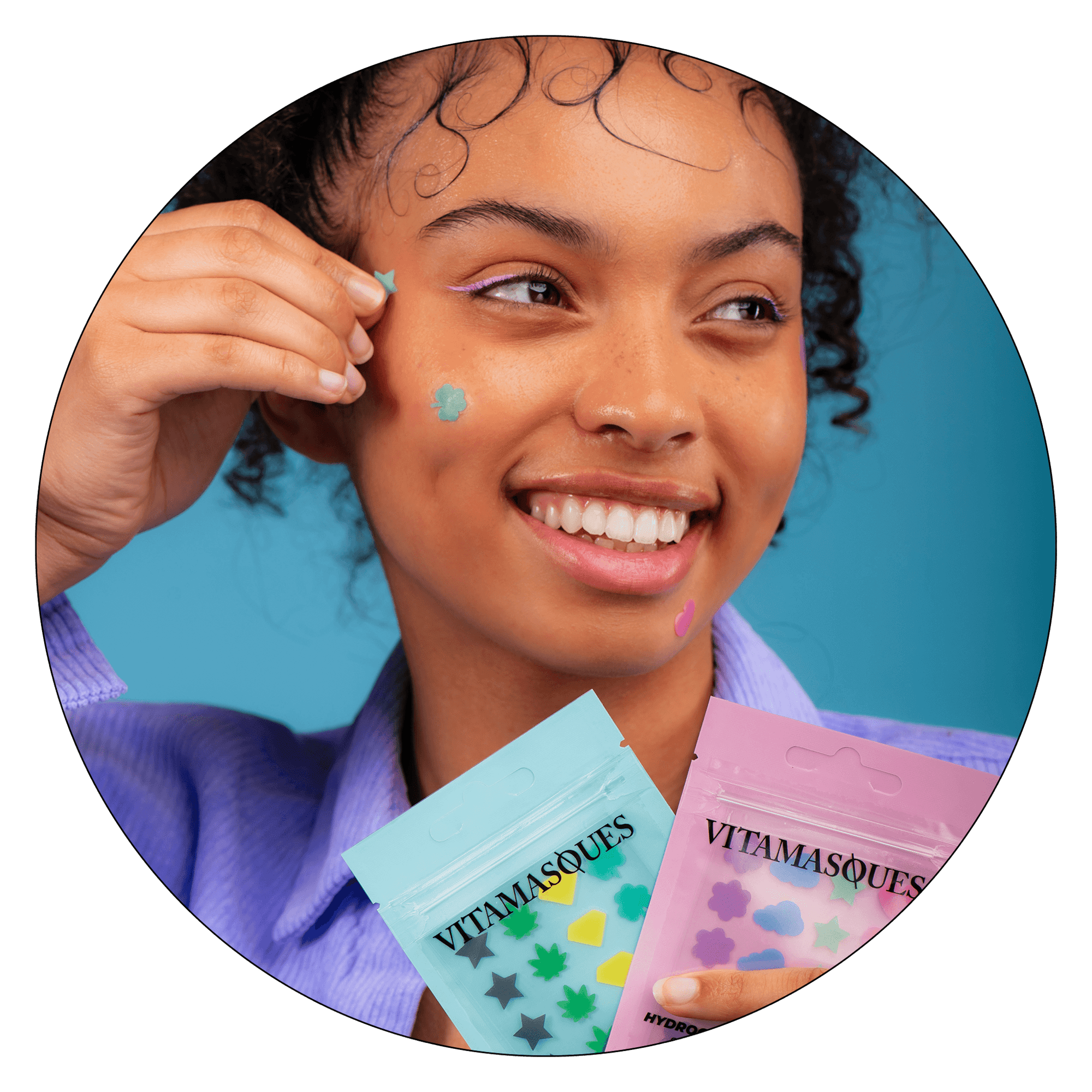 Hydrocolloid Acne Patches Salicylic & Niacinamide - Vitamasques