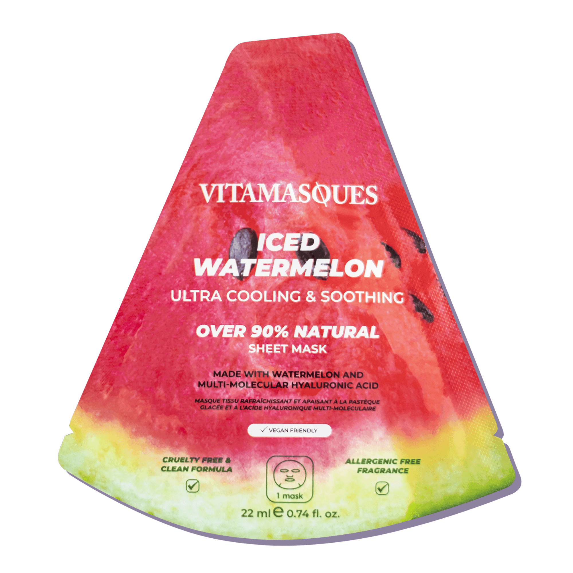 Iced Watermelon Sheet Mask - Vitamasques