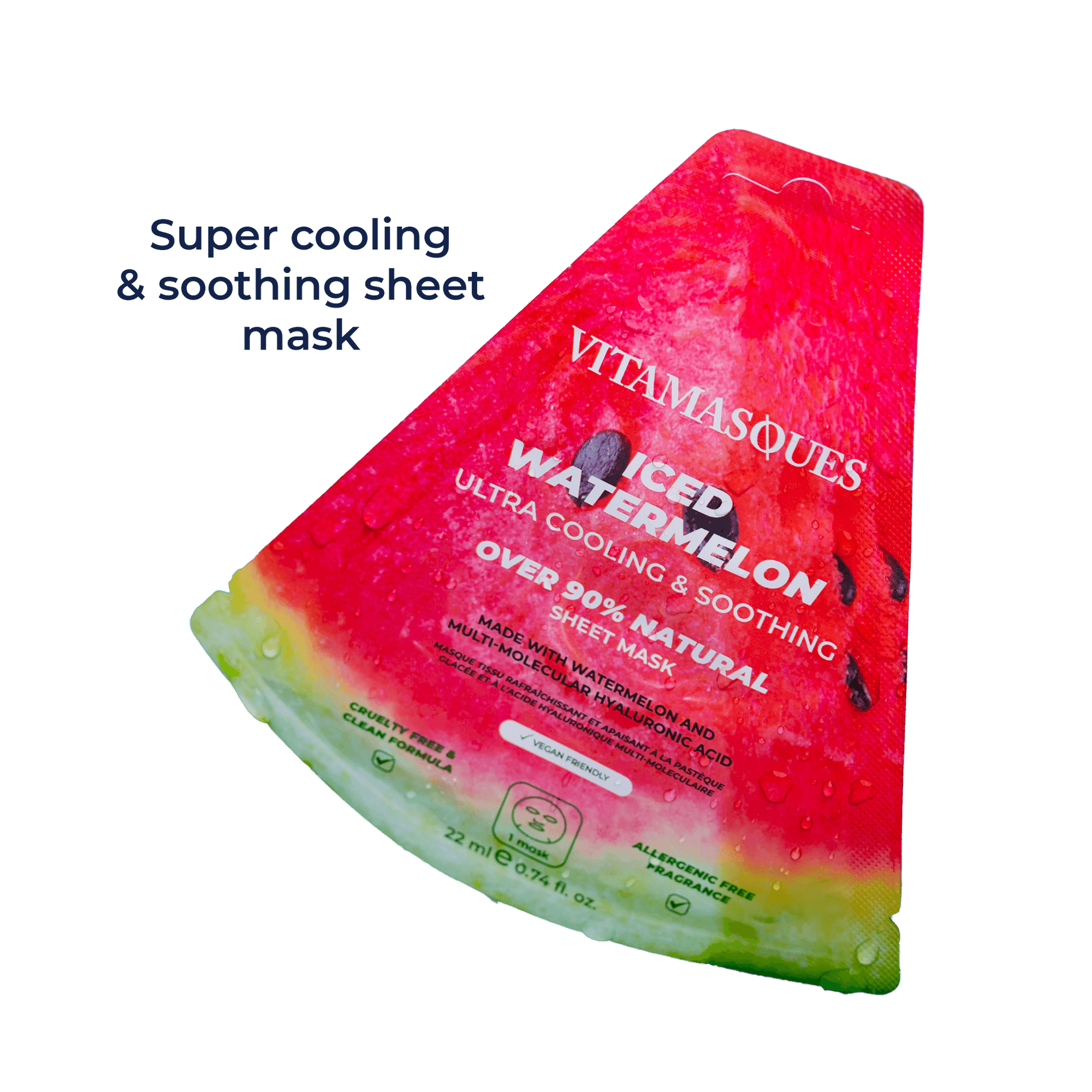 Iced Watermelon Sheet Mask - Vitamasques