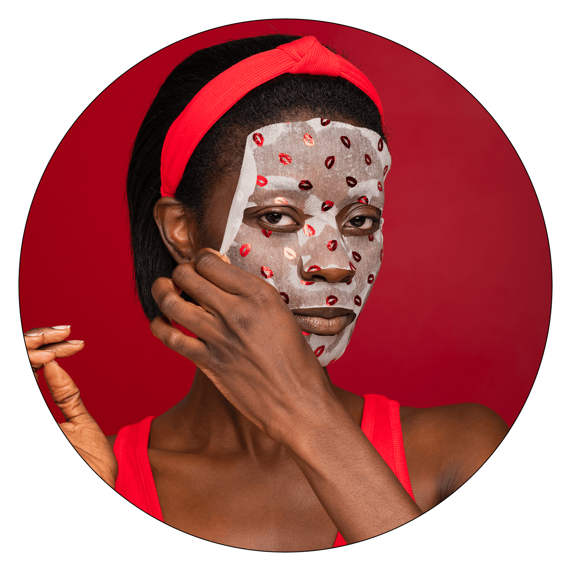 Nourish Multivitamin Metallic Face Sheet Mask - Vitamasques