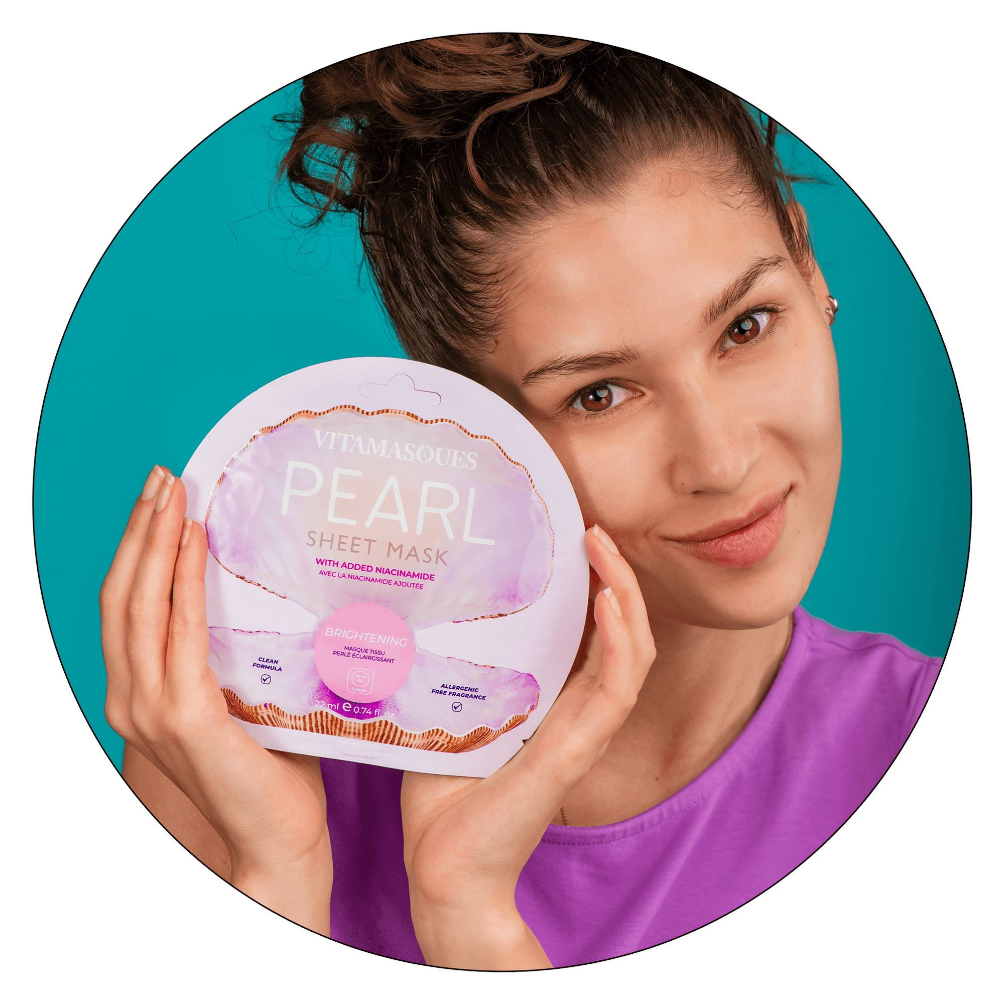 Pearl Face Sheet Mask - Vitamasques