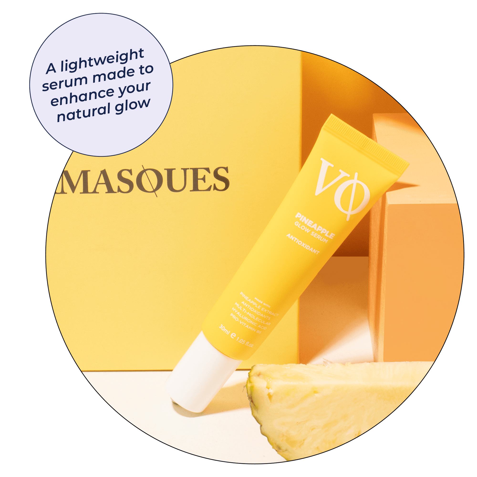 Pineapple Glow Serum - Vitamasques