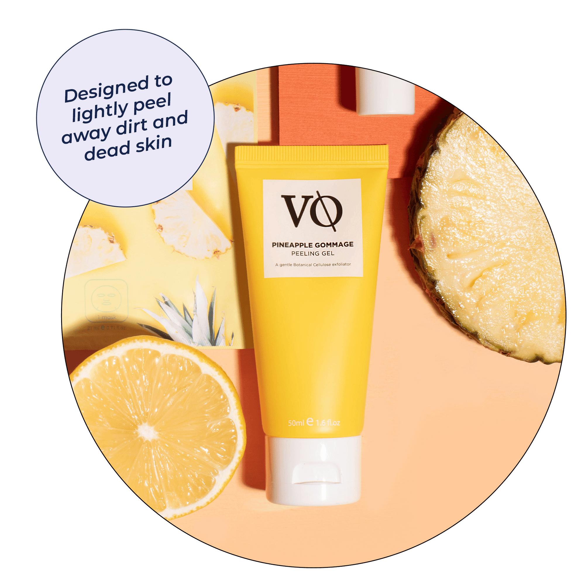 Pineapple Gommage Peeling Gel - Vitamasques