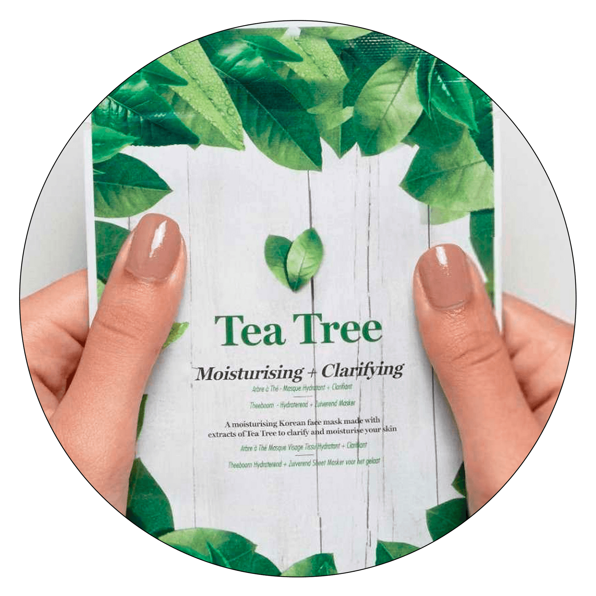 Tea Tree Face Sheet Mask - Vitamasques