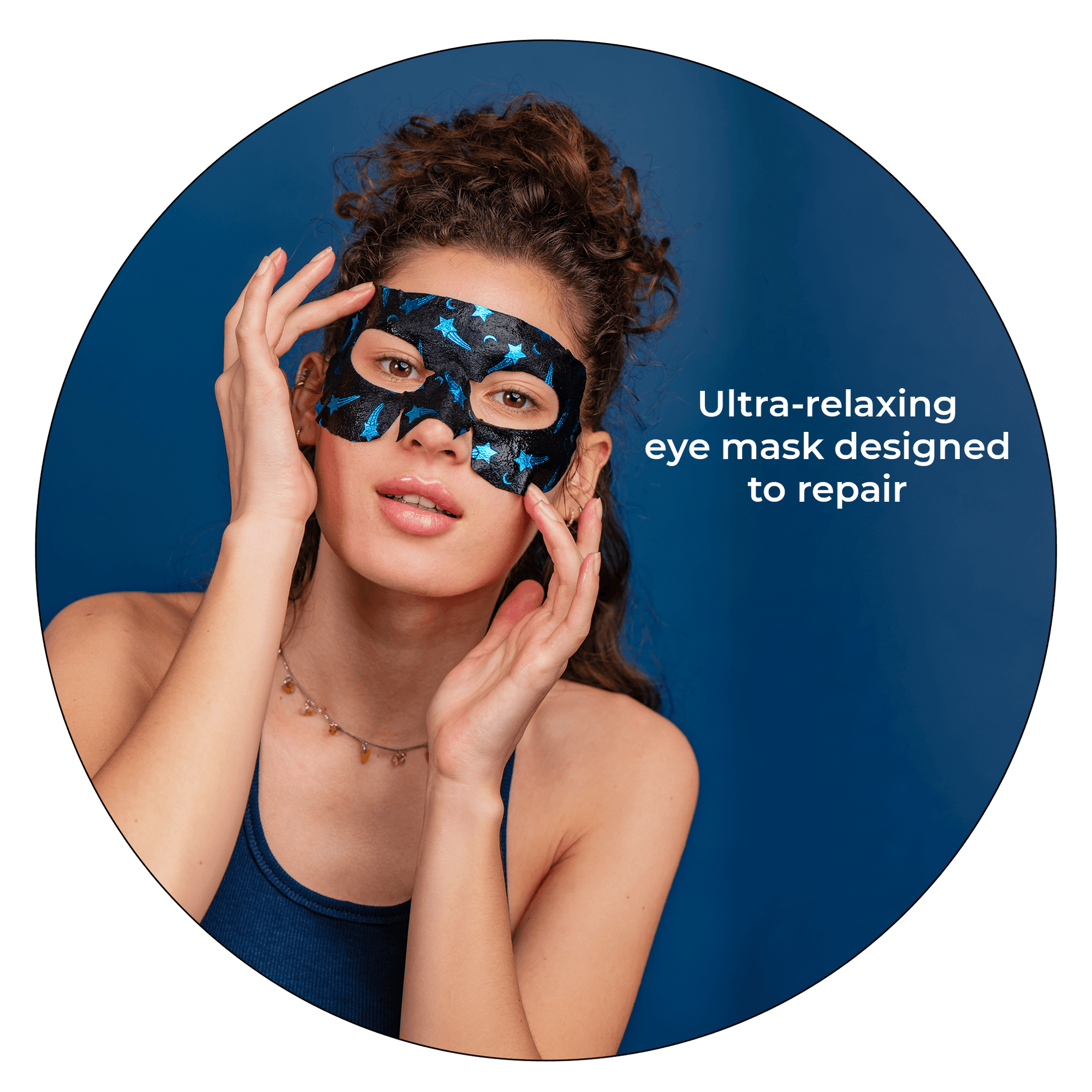 Wish On A Star Eye Night Repair Goggle Eye Sheet Mask - Vitamasques