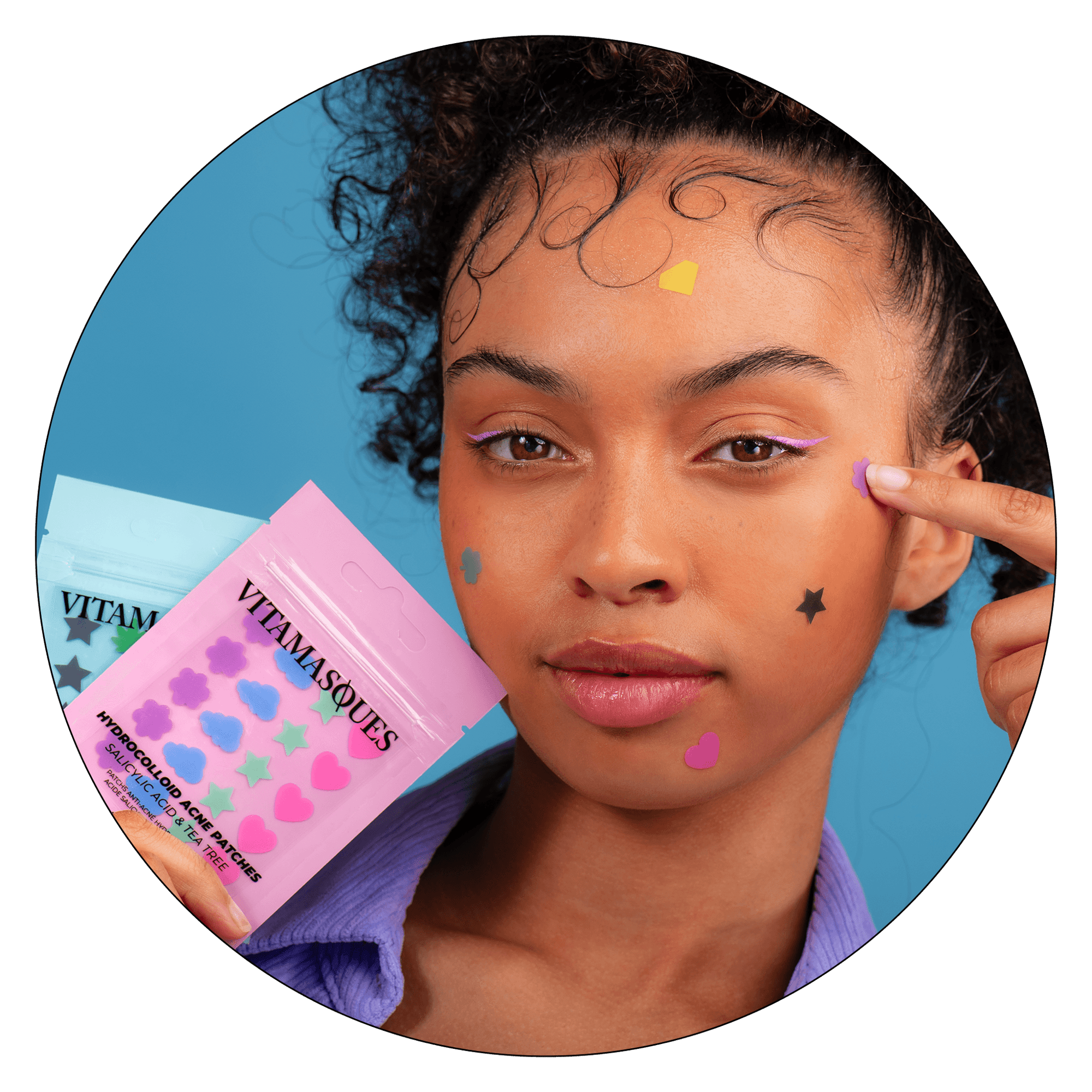 Hydrocolloid Acne Patches Salicylic & Tea Tree - Vitamasques